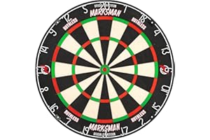 RUTHLESS Marksman Dart Board | Bersaglio Professional Ultra Thin Sisal Floss Steel Tip Dart Board (DB072)