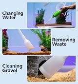 Luigi's Syphon Fish Tank Cleaner 3 in 1 Water Change Gravel Washer Kit view 6