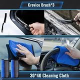 Bemece 30-Pcs Car Detailing Kit Blue Brand New Cleaning Set view 5