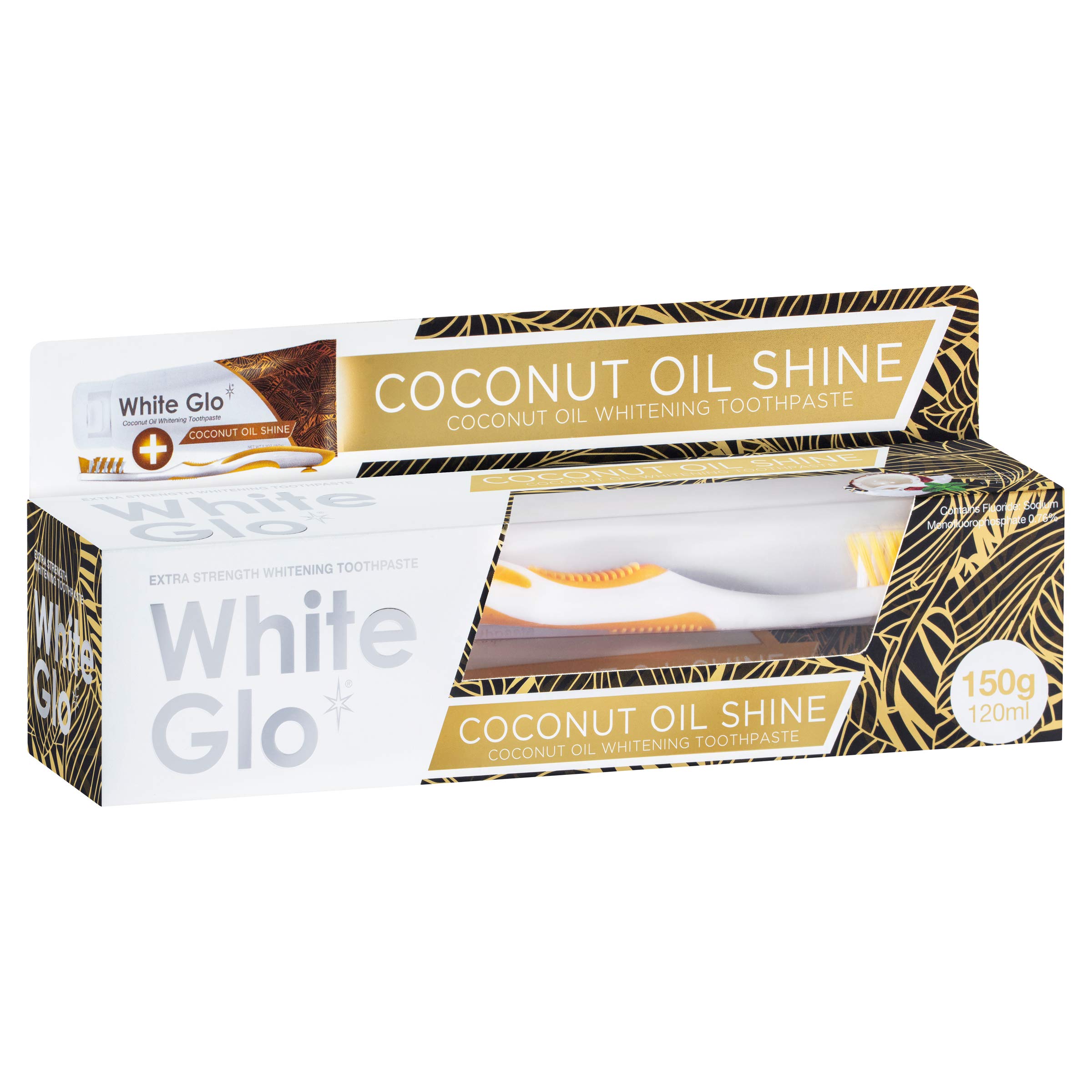 White Glo Coconut Toothpaste 150g