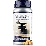 Vitälzym Proteolytic Systemic Enzymes Liquid Gel Capsules with Serrapeptase, Anti-inflammatory Defense Treatment, Immune and 