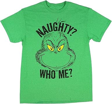 Green grinch t shirt Clearance