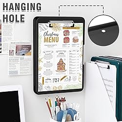 ANZNKU Clipboard with Storage 13.3x9.6 inches, High