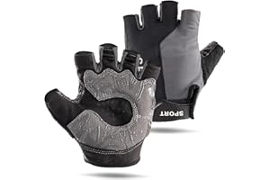 WULI Cycling-Gloves Riding Gloves Summer New Road Mountain Bike Riding Gloves Outdoor Short Finger Bike Strengthening Palm Outdoor Mountain Half Finger Anti Slip Gloves,