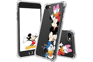 Oqplog Minie Mikey TPU Case for iPod Touch 5/6/7 Cartoon Clear Cute Girly Character Fun Cases for Girls Kids Boys Women Teens,Kawaii Soft Unique Cool Funny Trendy Cover for iPod Touch 5/6/7 4 Inches