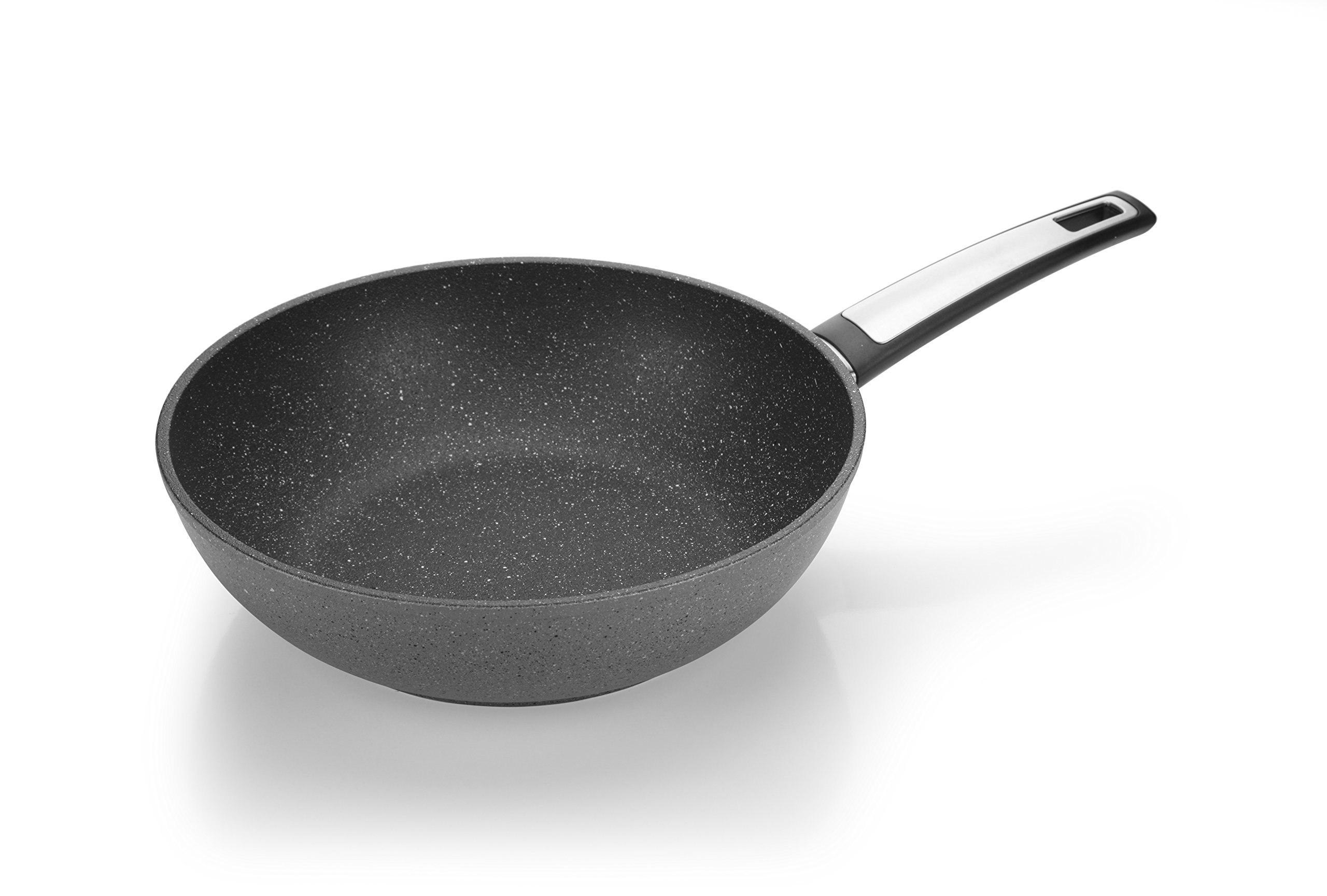 Tescoma Wok Ø 28 cm I-Premium Stone, Assorted, 47.4 x 28.8 x 10.5 cm
