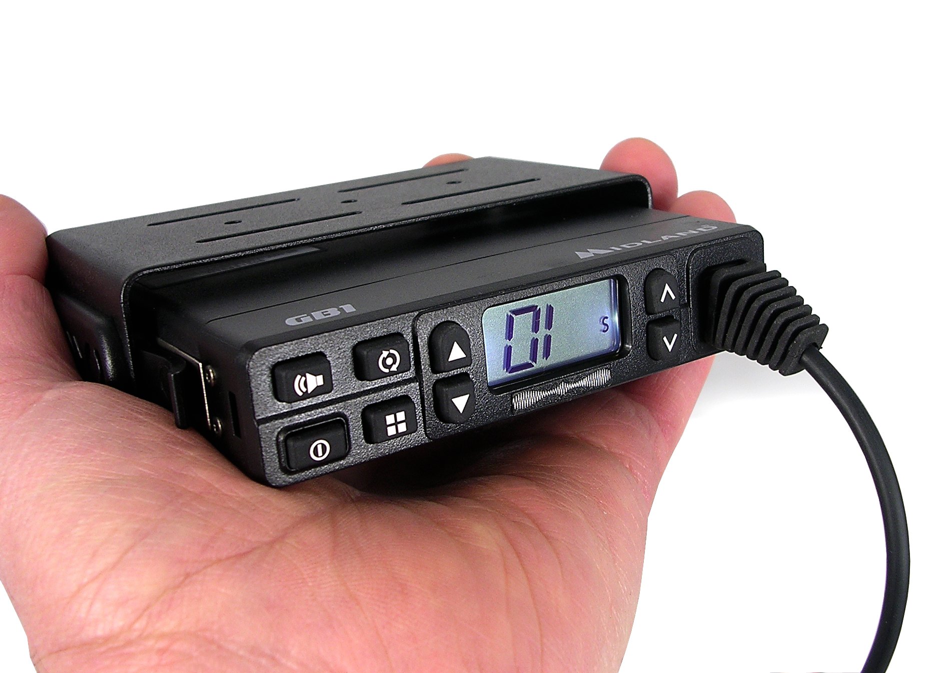 Midland GB1 PMR446 UHF LicenceFree Transceiver Kit with Microphone and