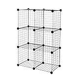 Amazon Basics Cube Wire Grid Stackable Storage