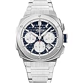 Alpina Men's Alpiner Extreme Swiss Made 3-Hand Chronograph Automatic Watch, 62 Hour Power Reserve, Stainless Steel, Sapphire Crystal, 41mm, 100M Water Resistant