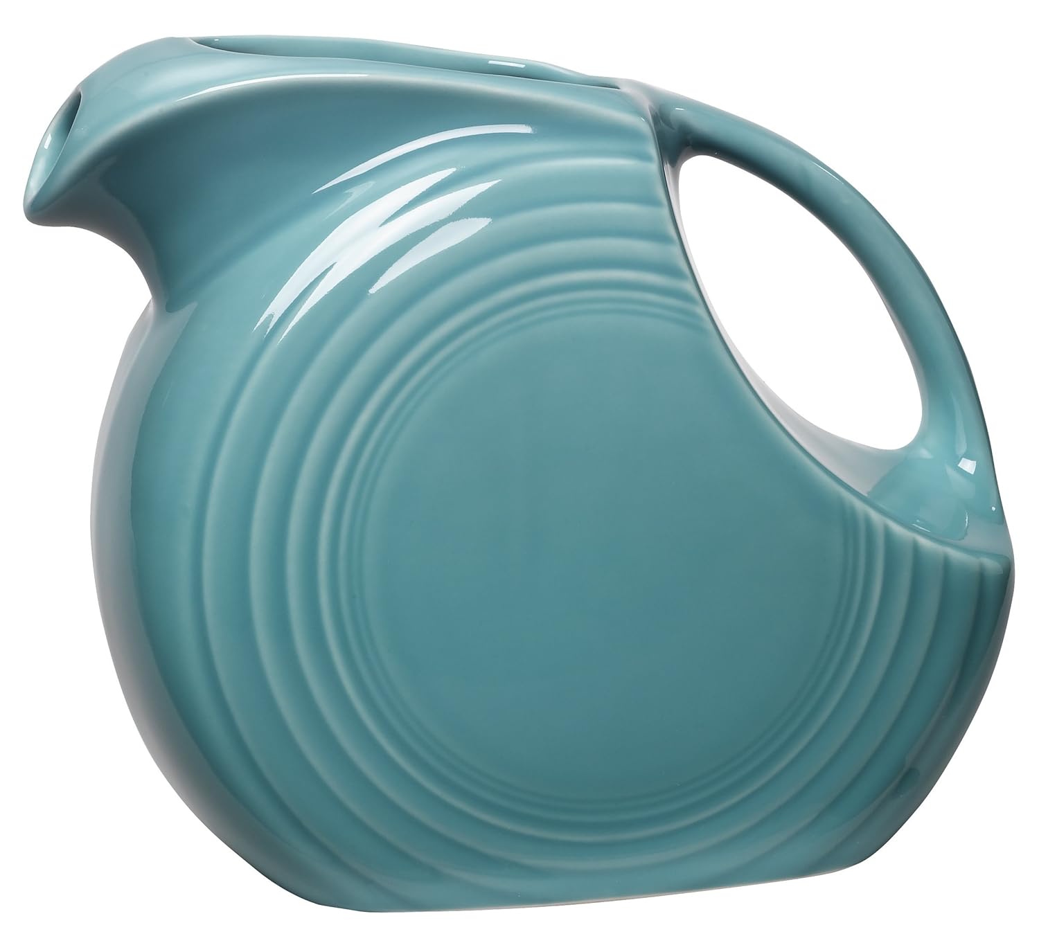 Fiesta 671/4Ounce Large Disk Pitcher, Turquoise