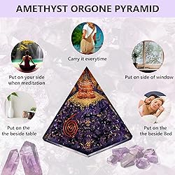 Anaya Agate Orgone Pyramid Aquamarine Crystal