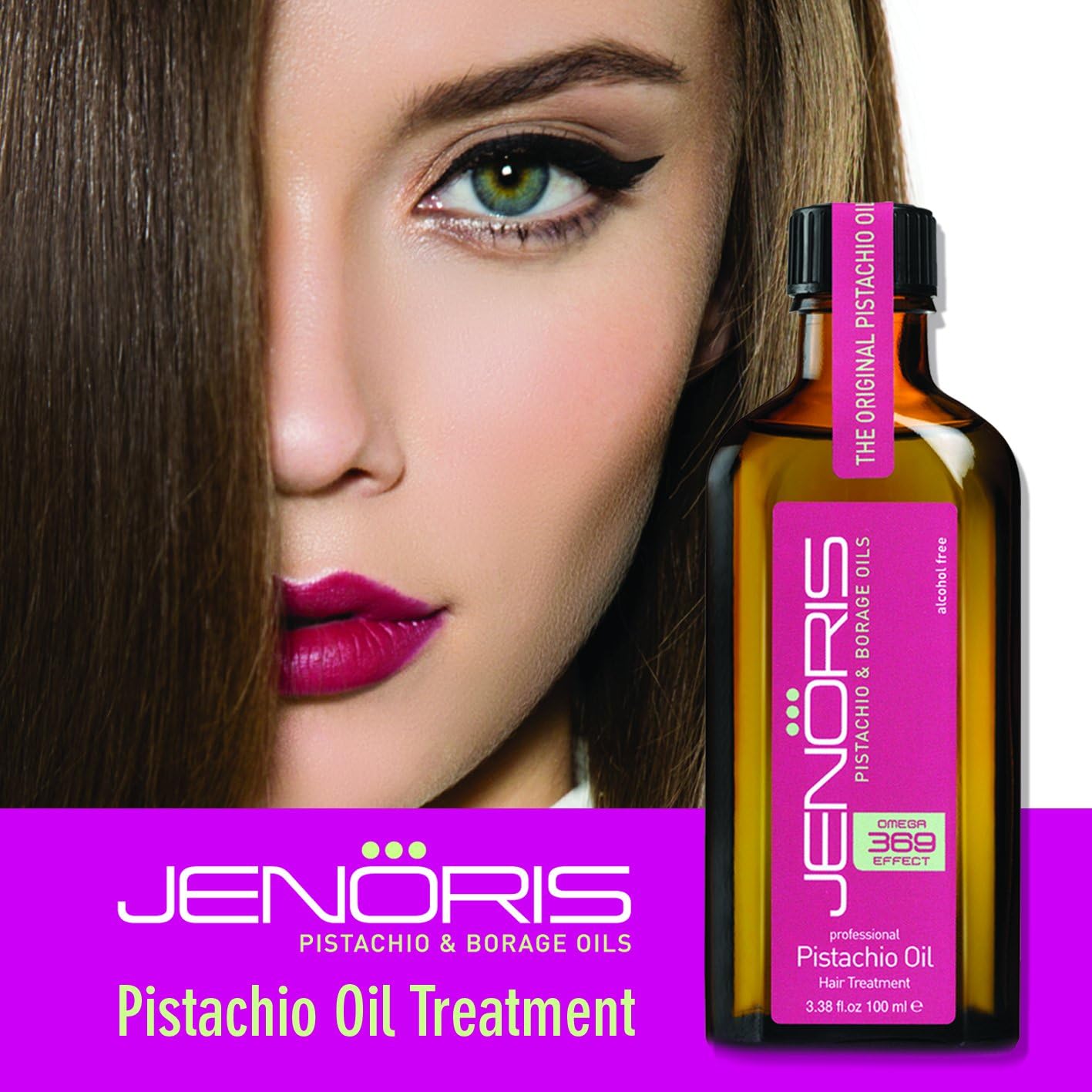 Jenoris Professional Pistachio Oil Hair Treatment - Image 4