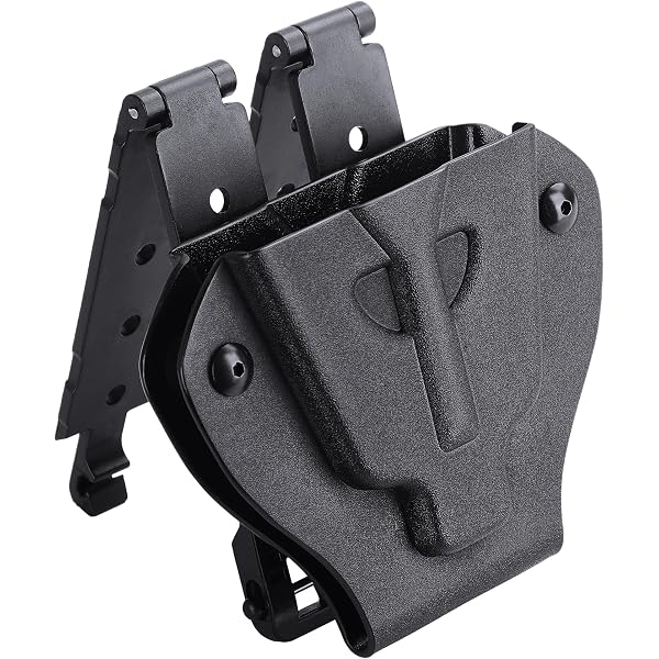 Bianchi 90-4B Handcuff Case Pouch - Top Flap, Basket Weave, Black, Fits 2.25" Duty Belts - View #11