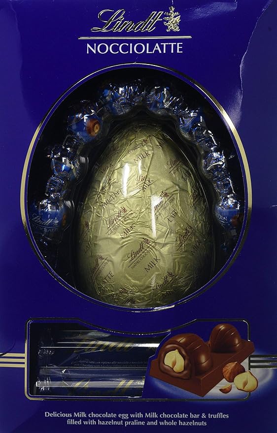 Lindt Nocciolatte Chocolate Hazelnut Easter Egg, 340 g Amazon.co.uk