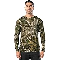 Chemise De Pêche Realtree 3XL Homme, Manches Longues Blanc Camouflage, Performance Outdoor