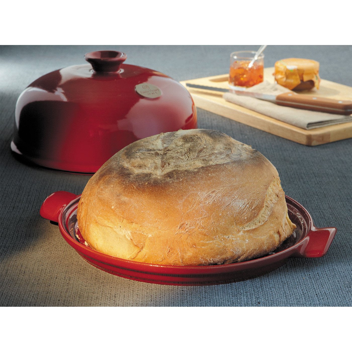 Emile Henry Bread Cloche | Burgundy