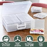 Zuvo Photo Storage Box 16 Cases Removable Dividers for 6x4 Photos view 3