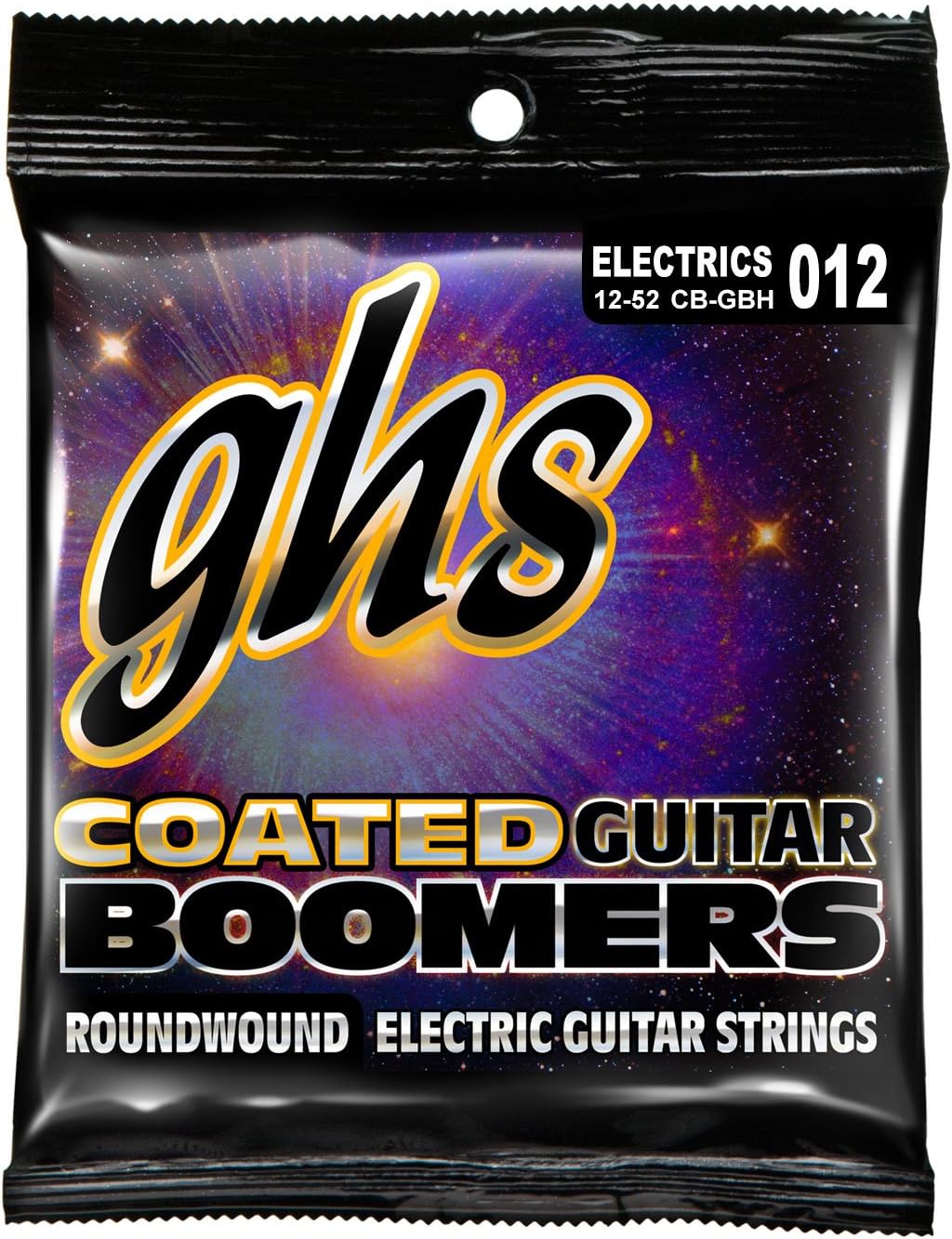 GHS CBGBH 12 - 52 Heavy Coated Boomers Guitar String Set, Gold - Image 3