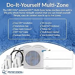 MRCOOL DIYM227HPW01C07 DIY Series Dual Zone