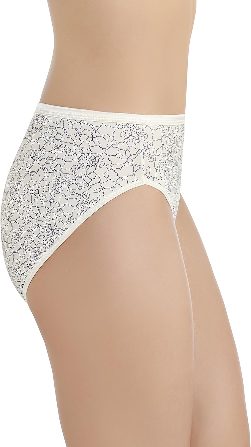 Vanity Fair Women's Illumination Hi Cut Panties (Regular & Plus Size) at  Women’s Clothing store