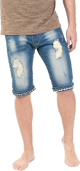 max denim shorts