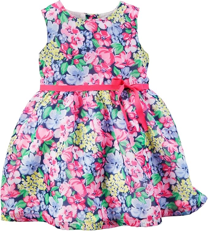 Carter's Baby Girls' Floral Dress 120g067 Amazon.co.uk Clothing