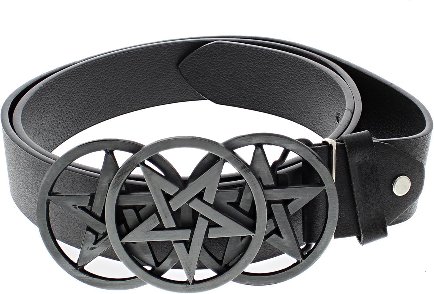 pentagram belt buckle