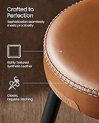 VASAGLE EKHO Collection - Bar Stools Set of 2, Bar