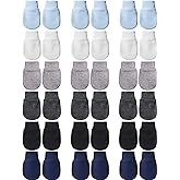 18 Pairs Newborn Baby Mittens Infant Toddler Gloves No Scratch Mittens Gloves for 0-6 Months Baby Boys Girls