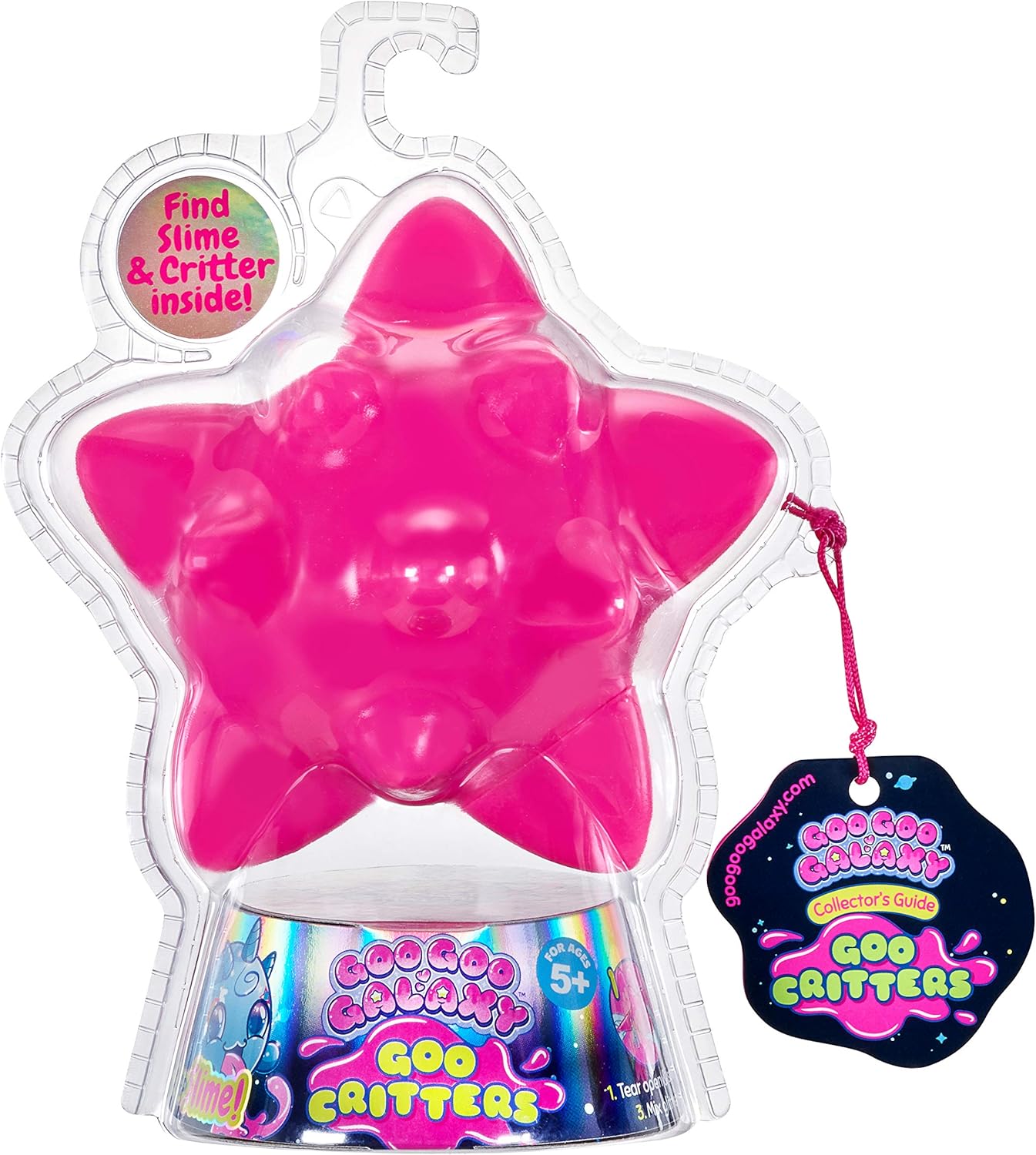 Goo Goo Galaxy Goo Critter in Star Capsule with Glitter Goo Craft Activity: Toys & Games