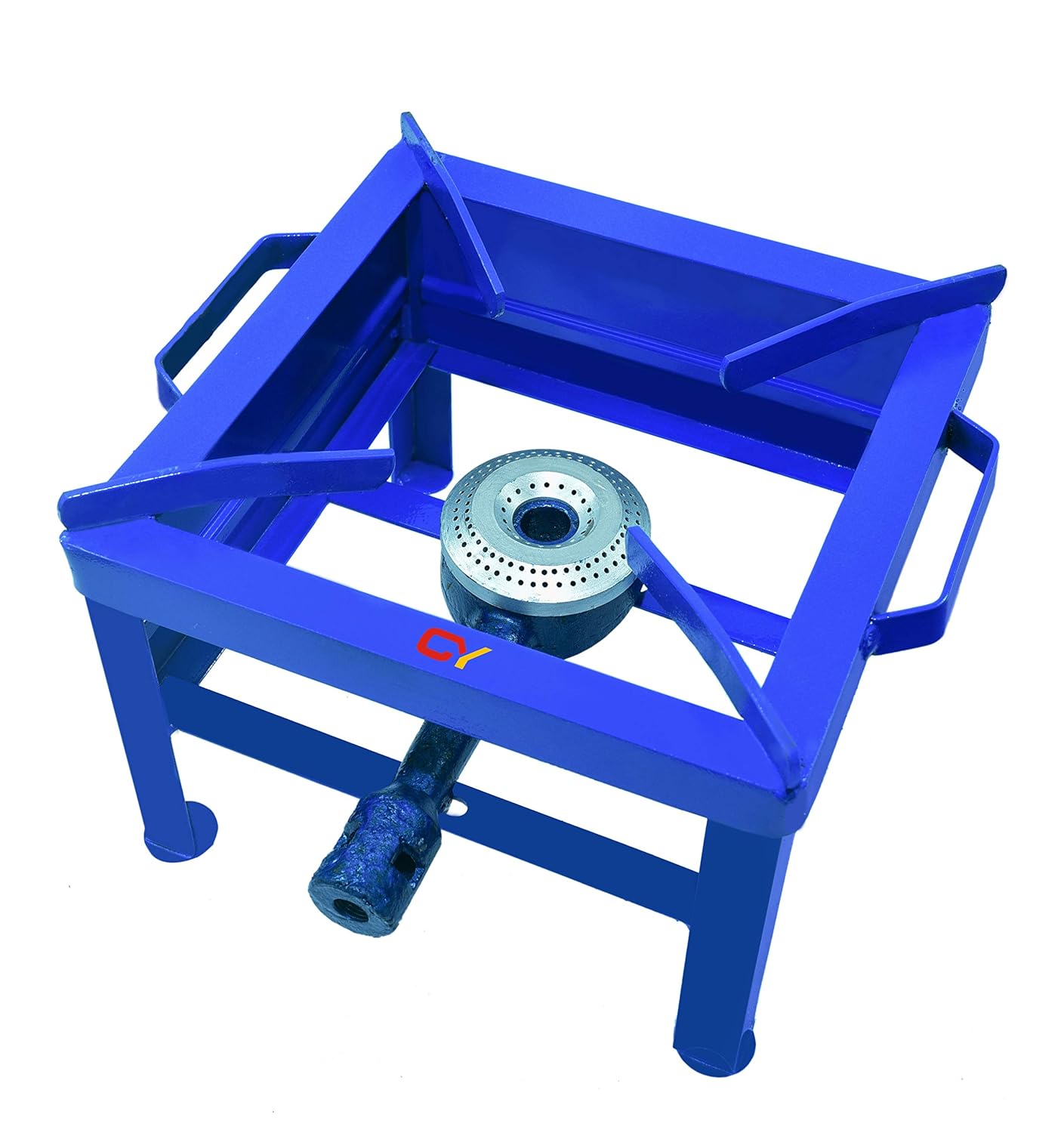 Best Single Burner Mild Steel Finish Square Canteen Gas Stove CAY Best Price With Best Deal