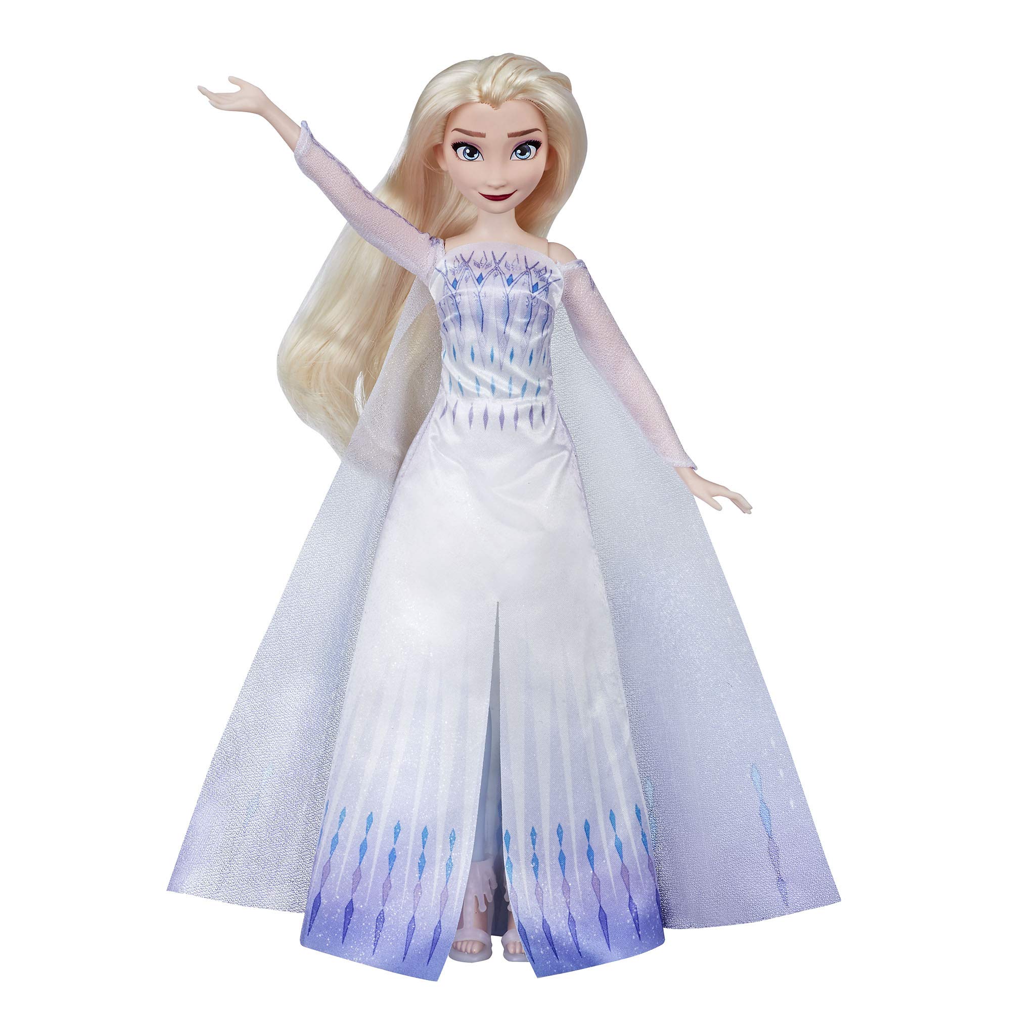 Disney Frozen Hasbro Gaming 2 - Disney Princess Singing Elsa (French) Doll in Queen Outfit 26 cm