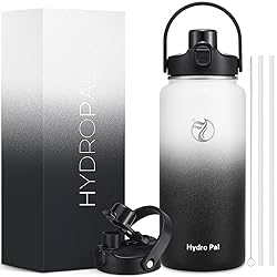 Insulated Water Bottle with 2-in-1 Lid