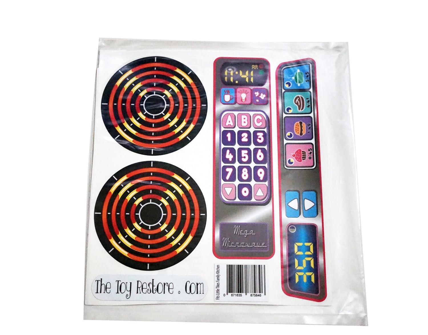 Best Toy Kitchen Decal