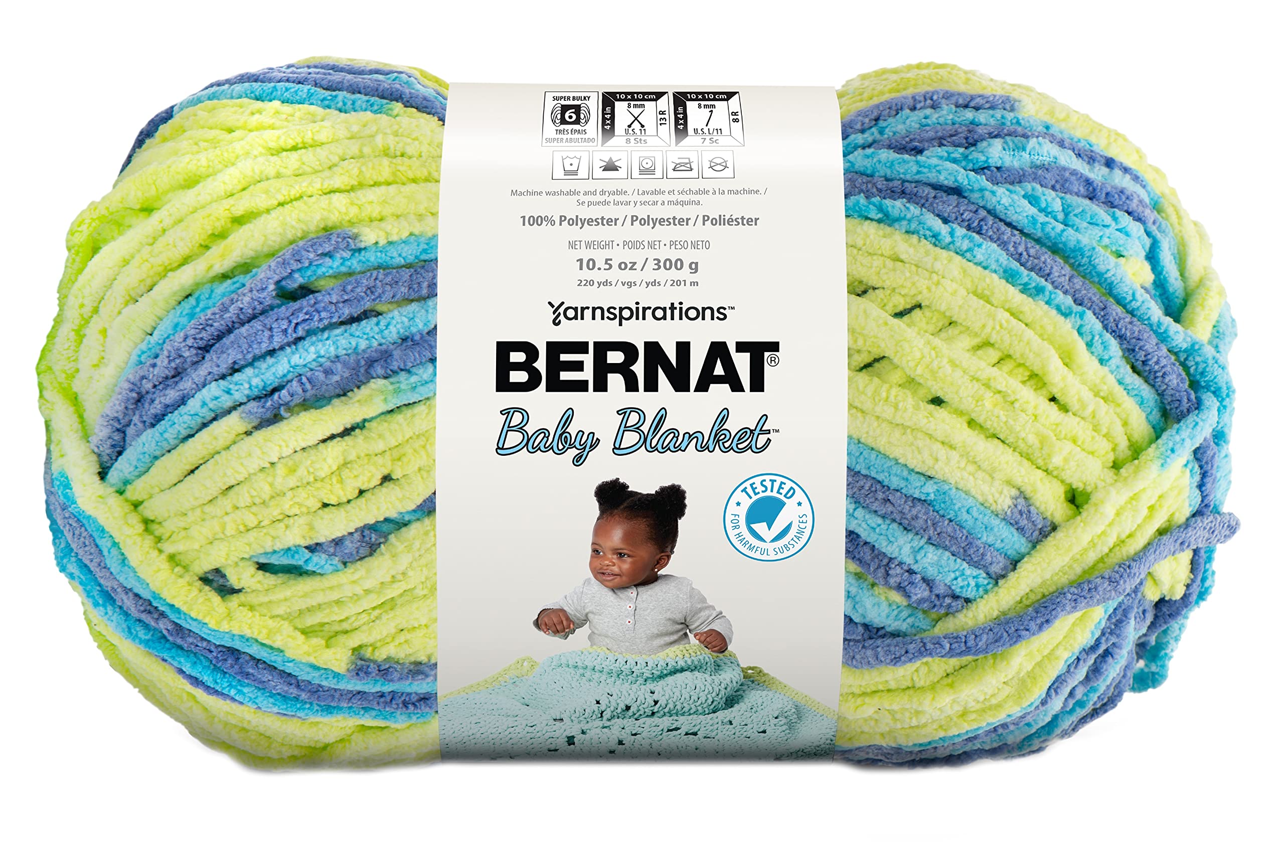 BERNAT BABY BLANKET -300G- HANDSOME GUY