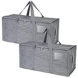 BALEINE Extra Large Storage Tote with Zippers