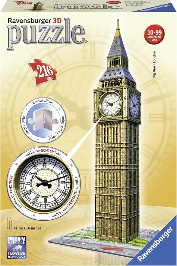 3d puzzle big ben night edition