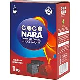Coco Nara Hookah Shisha Natural Charcoals, 1Kg Big Cube