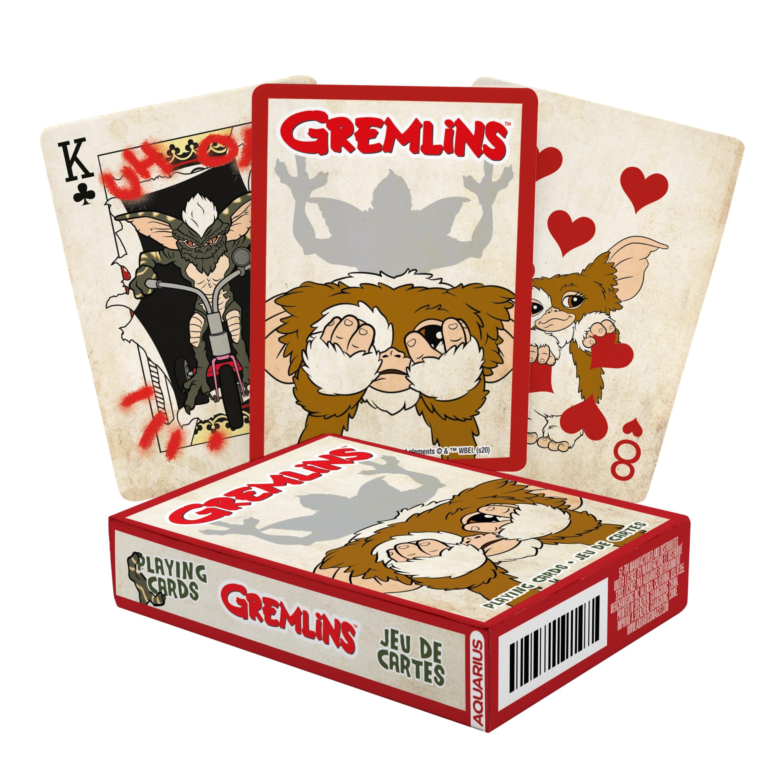 AQUARIUS deck of cards Poker Gremlins