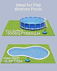 WYBOT Cordless Robotic Pool Vacuum, Powerful