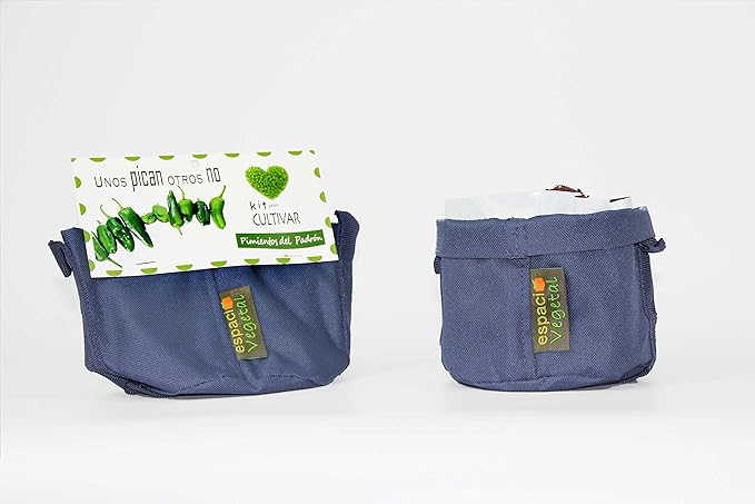 Kit cultivo pimientos del Padrón. UNOS PICAN OTROS NO.: Amazon.es ...