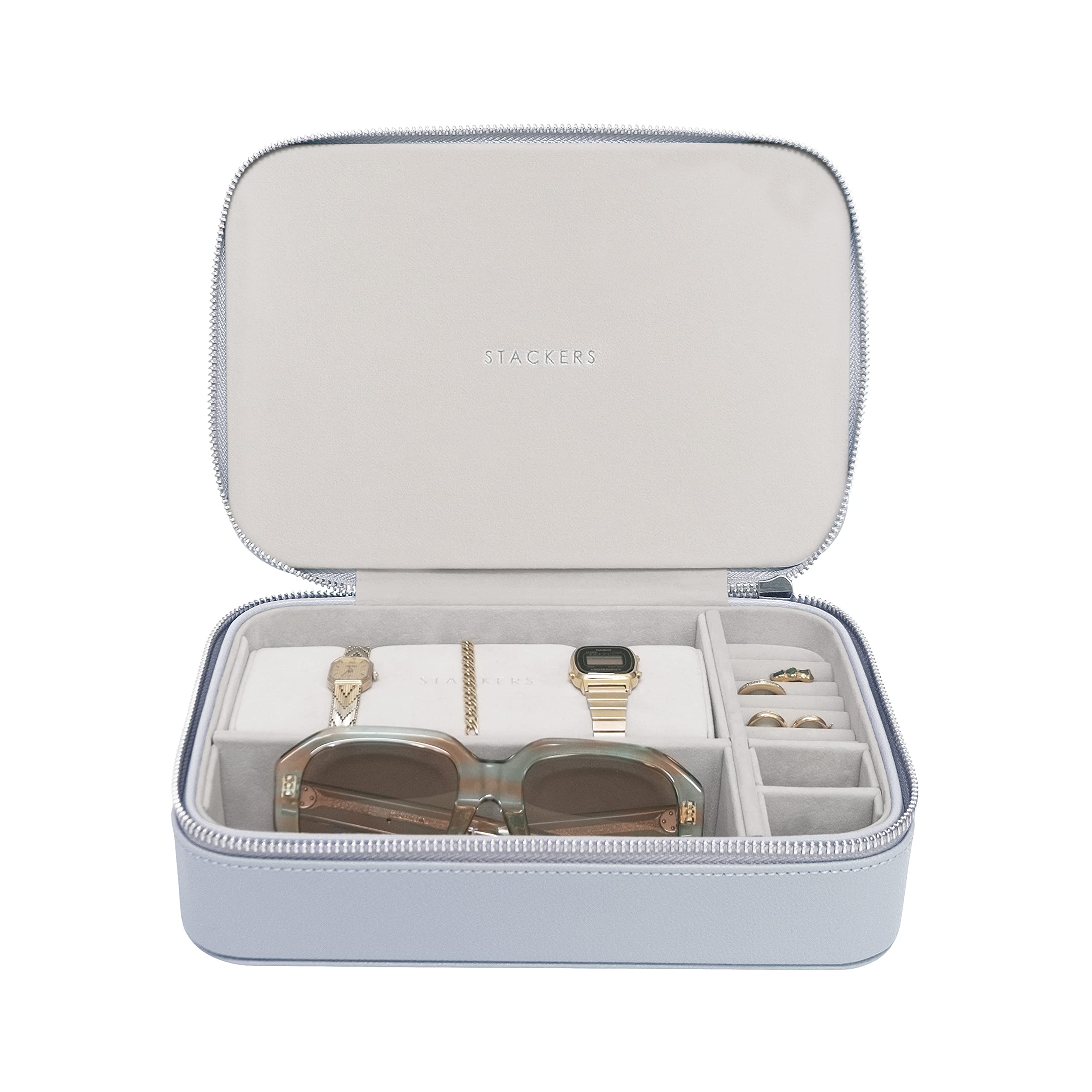 Stackers Lavender Travel Jewellery & Accessories Box