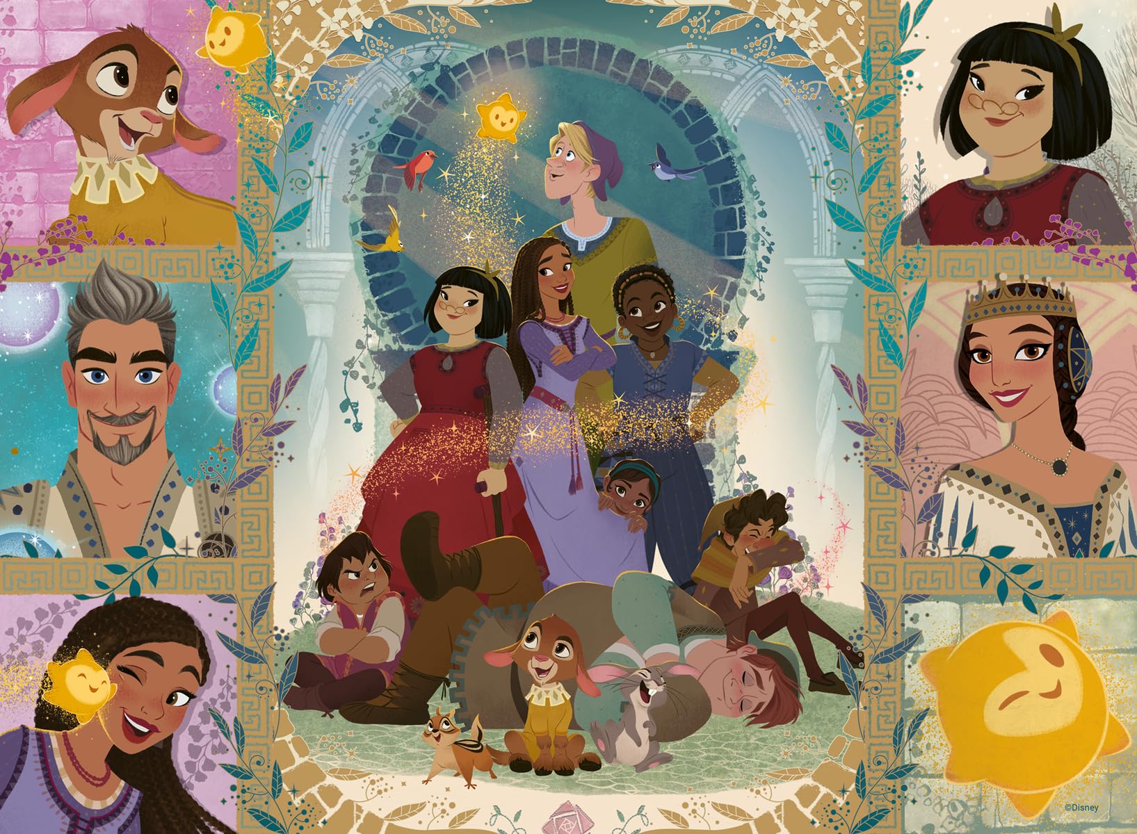 Ravensburger Disney Wish Toys - Jigsaw Puzzle for Kids Age 6 Years Up - 100 Pieces XXL