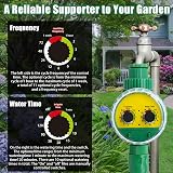 SULIVES Water Timer for Irrigation - Smart Garden Sprinkler Controller view 5