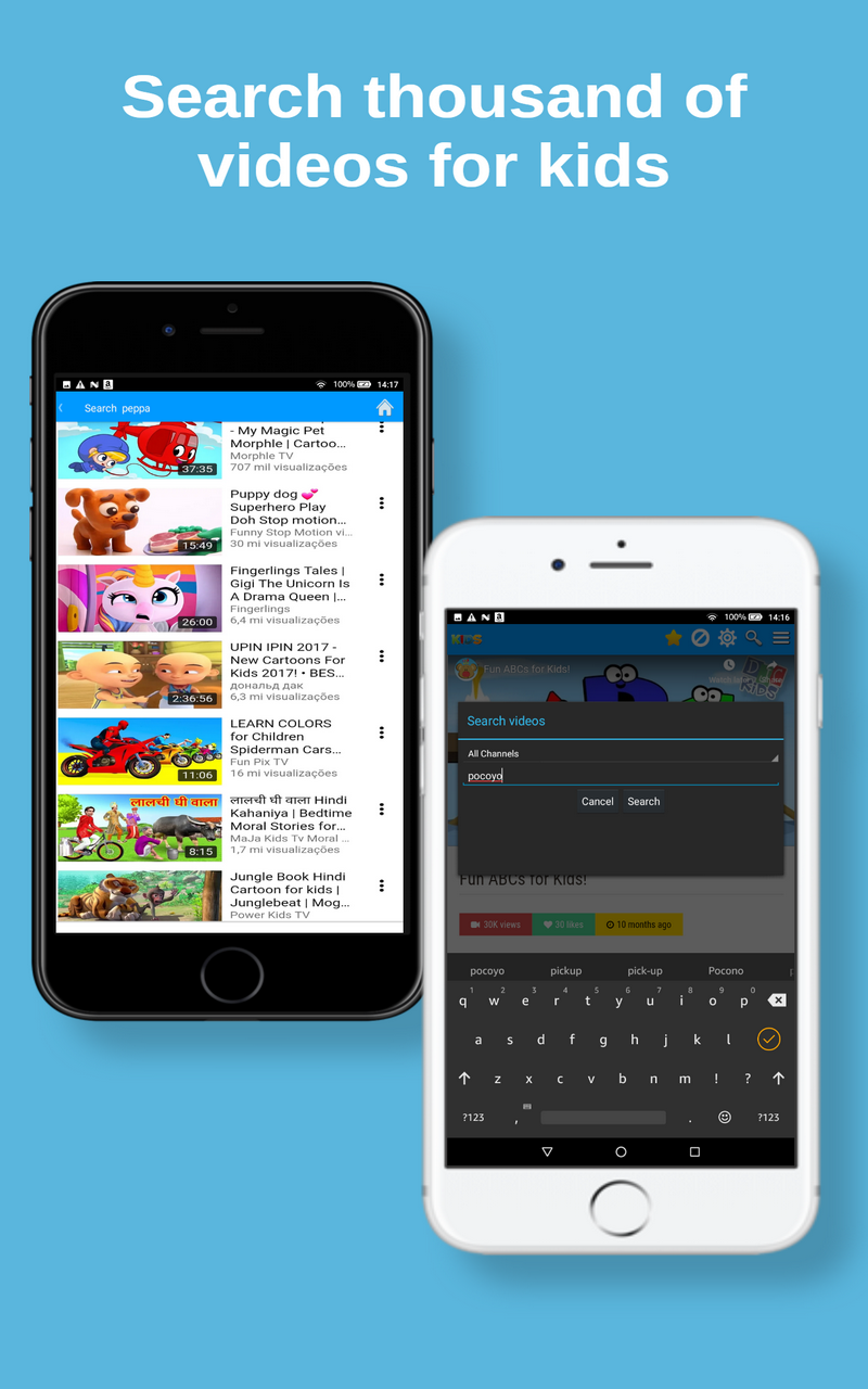 App Videos for YouTube Kids