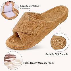 Litfun Women's Orthopedic Slippers with Arch