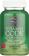 Garden of Life Vitamin Code Calcium Magnesium Gummies, 60 Ct