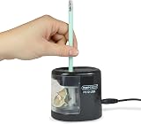 Rapesco 1449 PS12 USB Automatic Pencil Sharpener Black view 5