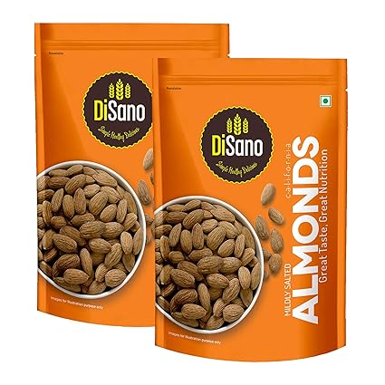 DiSano California Almond Mildly Salted 250g (Pack of 2 )