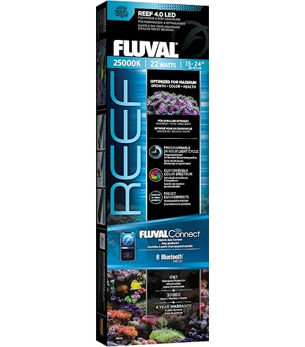 Fluval SEA Marine Nano LED Aquarium Lighting with Bluetooth, 20